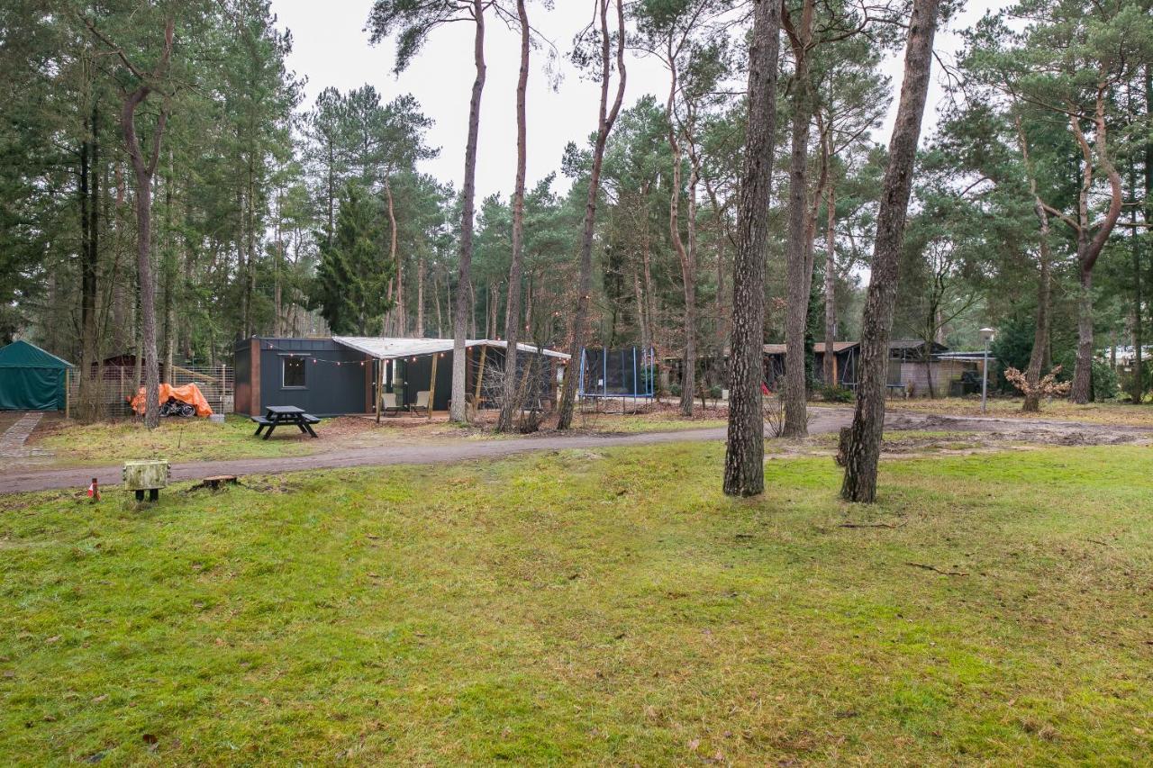 Cosy 4 Pers Chalet Midden In Bos Op De Veluwe Villa Doornspijk Exterior foto