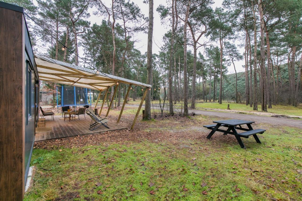 Cosy 4 Pers Chalet Midden In Bos Op De Veluwe Villa Doornspijk Exterior foto